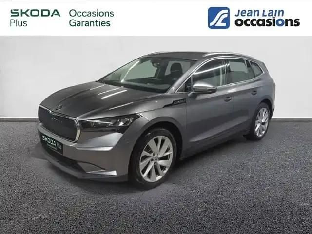 Gris graphite Occasion 2023 Skoda Enyaq iV SUV | 29 990 € (Prix juste) - Image 1/4