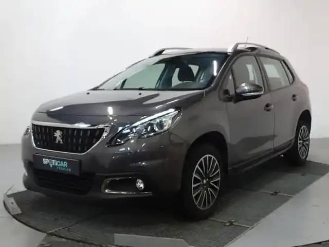 Gris hurricane Occasion 2019 Peugeot 2008 Allure SUV | 12 190 € (Prix juste) - Image 1/4