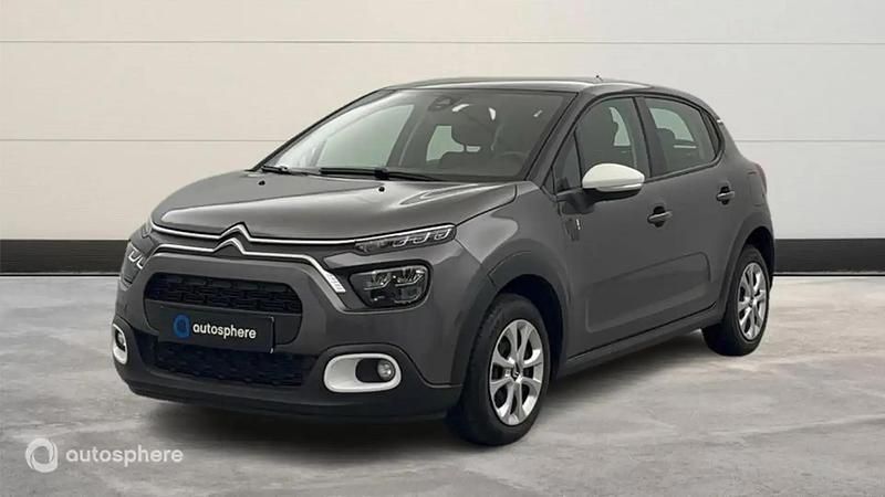 Gris Utilisé 2022 Citroën C3 PureTech Citadine | 8 999 € (Prix juste) - Image 1/4