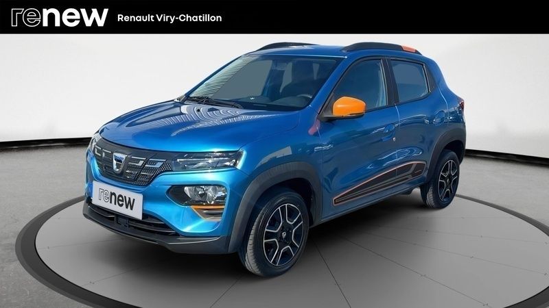 Bleu Utilisé 2021 Dacia Spring Comfort Plus Citadine | 9 970 € (Prix juste) - Image 1/4
