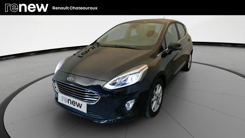 Noir Utilisé 2021 Ford Fiesta Titanium Citadine | 12 490 € (Prix juste) - Image 1/4