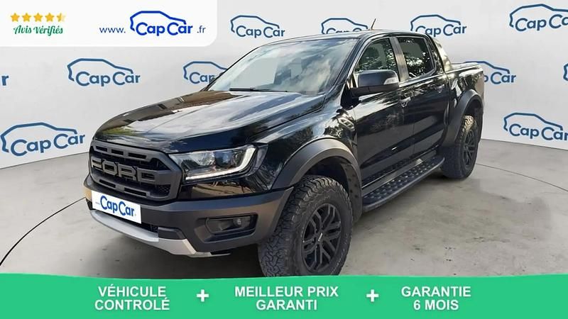 Noir Utilisé 2021 Ford Ranger Raptor Pick-up | 41 500 € (Prix juste) - Image 1/4