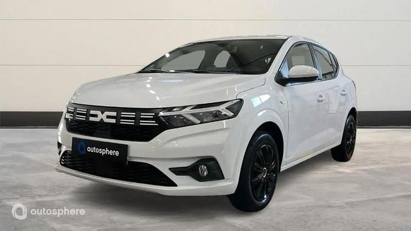 Blanc Utilisé 2024 Dacia Sandero Expression Citadine | 14 999 € (Prix juste) - Image 1/4