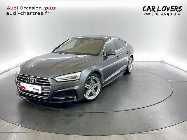 Gris daytona nacré Occasion 2019 Audi A5 Sportback S-Line Citadine | 29 300 € (Super prix) - Image 1/4