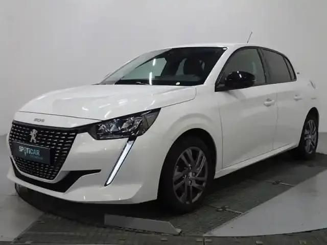 Blanc Utilisé 2022 Peugeot 208 Style Citadine | 11 490 € (Prix juste) - Image 1/4