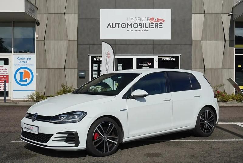 Blanc Utilisé 2017 VW Golf VII GTD Berline | 22 990 € (Prix cher) - Image 1/4