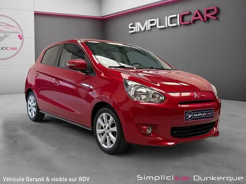 Blanc Utilisé 2015 Mitsubishi Space Star Intense | 6 980 € - Image 1/4