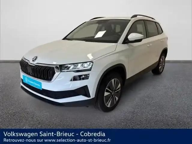Blanc Occasion 2025 Skoda Karoq Selection SUV | 36 390 € (Prix juste) - Image 1/4