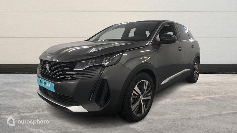 Gris Utilisé 2022 Peugeot 3008 Allure SUV | 22 999 € (Bon prix) - Image 1/4