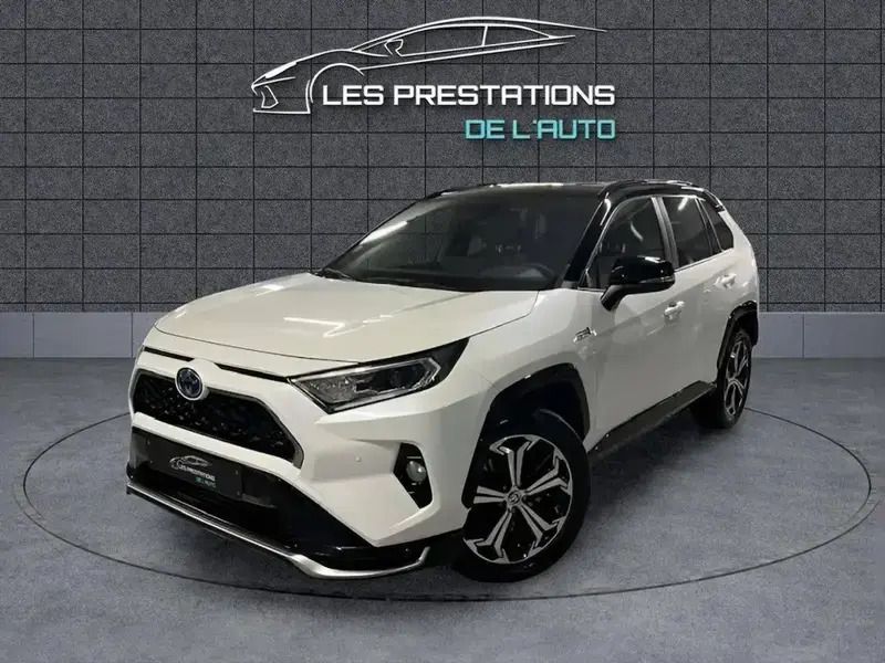 Blanc Utilisé 2021 Toyota RAV4 Hybrid SUV | 31 900 € (Bon prix) - Image 1/4