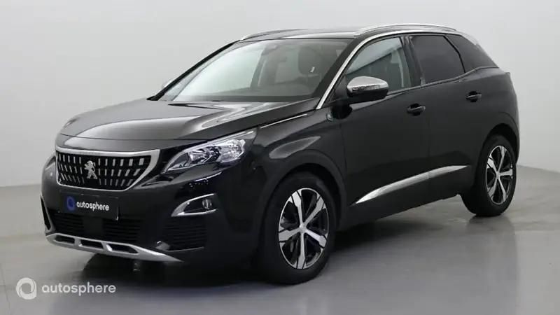 Noir Utilisé 2020 Peugeot 3008 Crossway SUV | 16 199 € (Prix juste) - Image 1/4