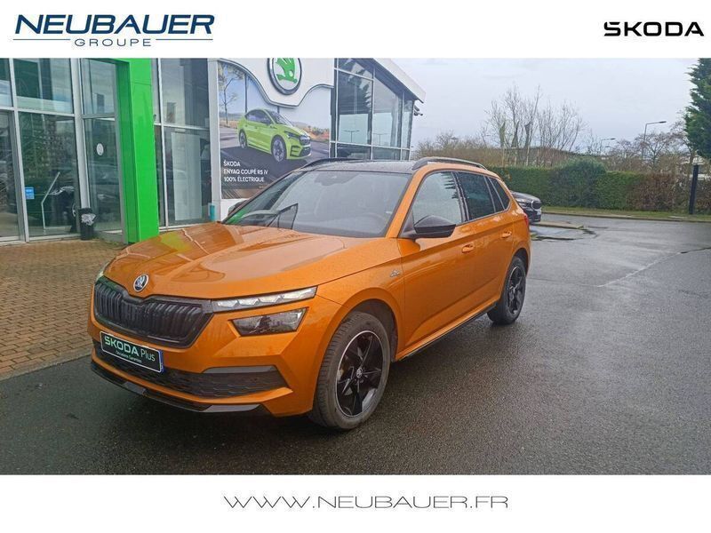 Orange Utilisé 2022 Skoda Kamiq Monte Carlo SUV | 24 490 € (Prix juste) - Image 1/4