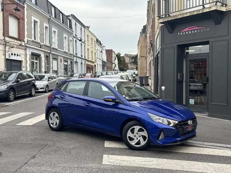 Bleu Utilisé 2021 Hyundai i20 Berline | 10 490 € (Super prix) - Image 1/4
