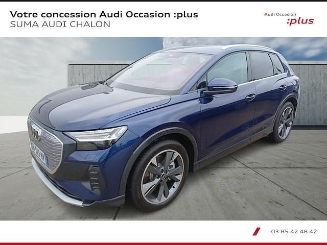 Bleue Occasion 2023 Audi Q4 e-tron Advanced SUV | 36 990 € (Super prix) - Image 1/4