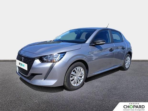 Gris Utilisé 2021 Peugeot 208 Citadine | 10 925 € (Bon prix) - Image 1/4