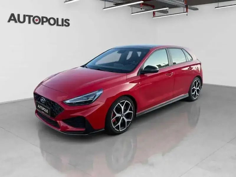 Rouge Utilisé 2021 Hyundai i30 Berline | 27 990 € (Bon prix) - Image 1/4