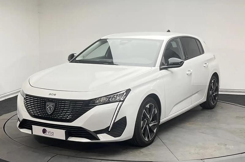 Blanc Utilisé 2022 Peugeot 308 Allure Break | 21 390 € (Prix juste) - Image 1/4