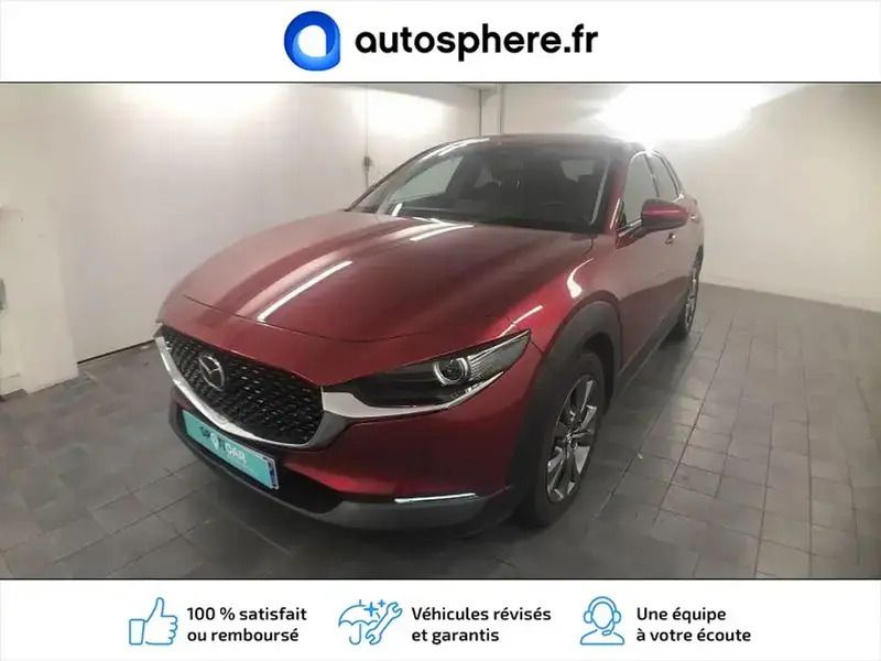 Rouge Utilisé 2021 Mazda CX-30 Sports-Line SUV | 23 999 € - Image 1/4