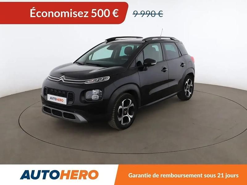 Noir Occasion 2019 Citroën C3 Aircross PureTech SUV | 9 490 € (Prix juste) - Image 1/2