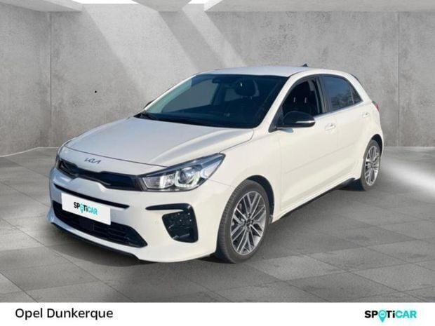 Blanc Utilisé 2023 Kia Rio GT-Line | 19 990 € (Prix juste) - Image 1/4
