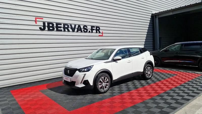 Blanc Utilisé 2021 Peugeot 2008 Business-Line SUV | 13 590 € (Bon prix) - Image 1/4