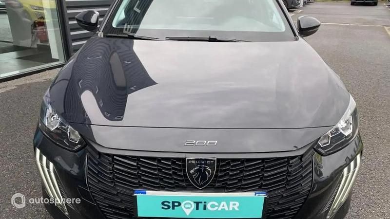 Nouvelle Peugeot 208 Allure 102 ch (75 kW) 2025 Noir Citadine