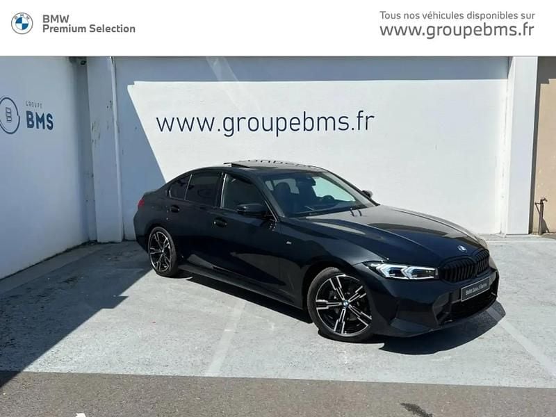 Noir Nouvelle 2024 BMW 318 M Sport Berline | 49 900 € (Prix juste) - Image 1/4