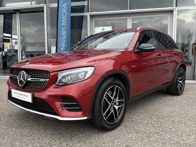 Occasion Mercedes GLC43 AMG AMG 367 ch (269 kW) 2019 Rouge jacinthe designo SUV