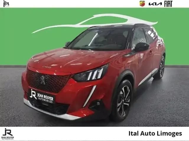 Rouge Occasion 2022 Peugeot e-2008 GT SUV | 17 490 € (Super prix) - Image 1/4