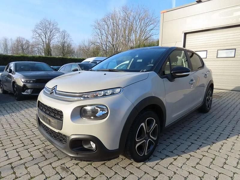 Gris Occasion 2019 Citroën C3 PureTech Berline | 9 250 € (Bon prix) - Image 1/4