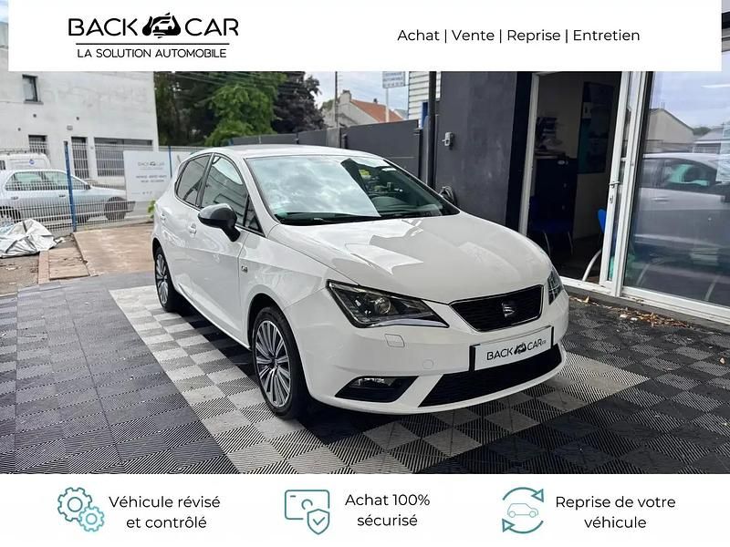 Blanc Utilisé 2016 Seat Ibiza CONNECT Berline | 9 990 € (Prix juste) - Image 1/4