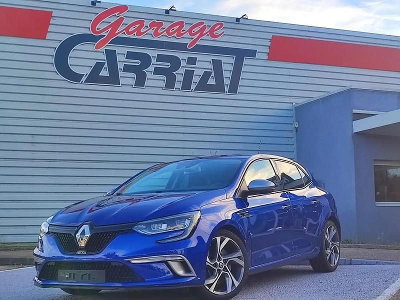Bleu Occasion 2016 Renault Mégane IV GT Berline | 19 690 € (Prix juste) - Image 1/4