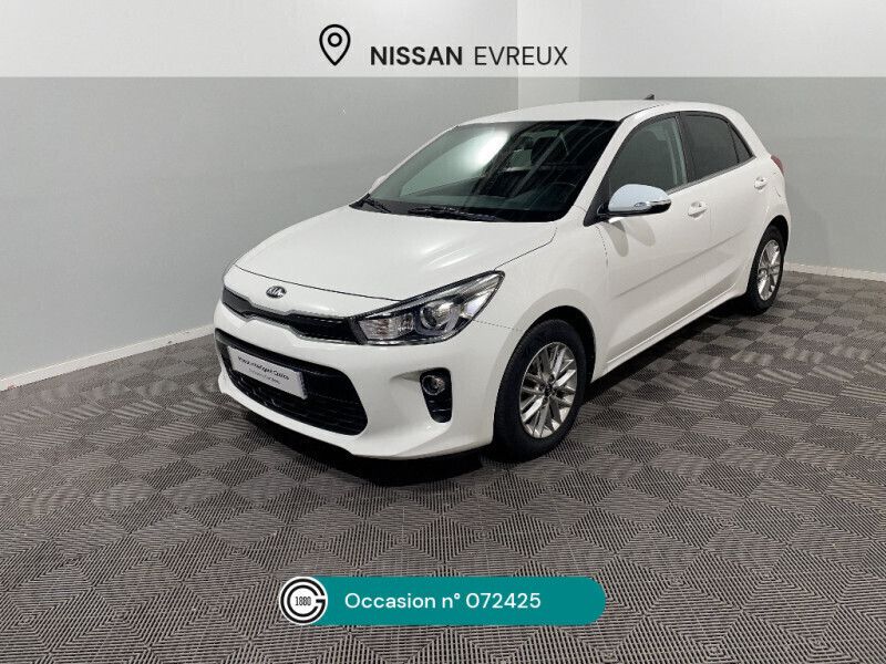 Blanc Utilisé 2019 Kia Rio Citadine | 11 990 € (Super prix) - Image 1/4