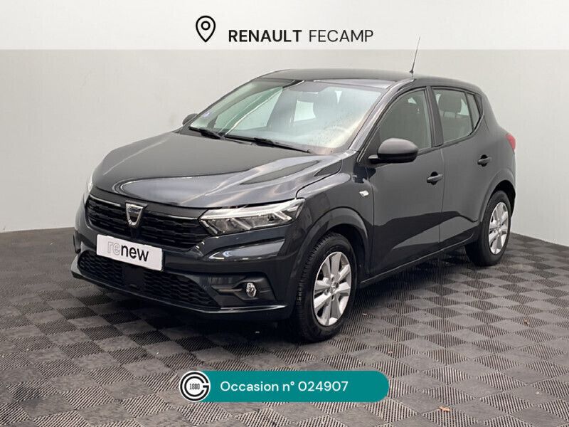 Gris Utilisé 2021 Dacia Sandero Essentiel Citadine | 12 990 € (Prix juste) - Image 1/4