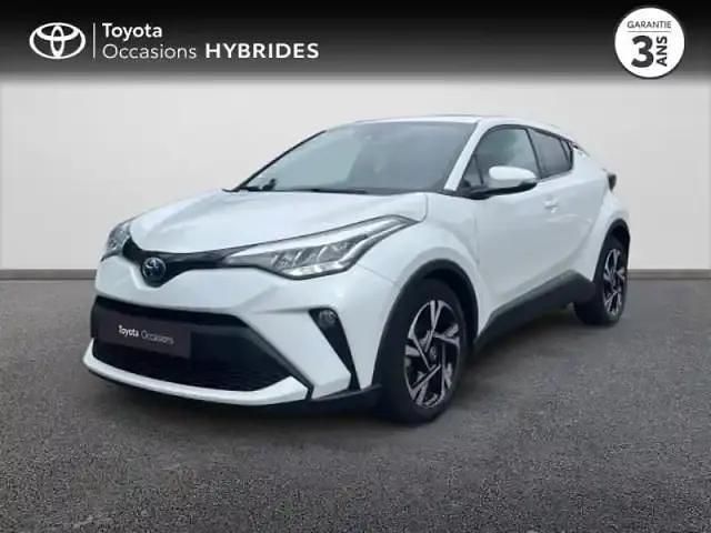 Blanc lunaire nacré Occasion 2023 Toyota C-HR Design SUV | 26 900 € (Prix assez cher) - Image 1/4
