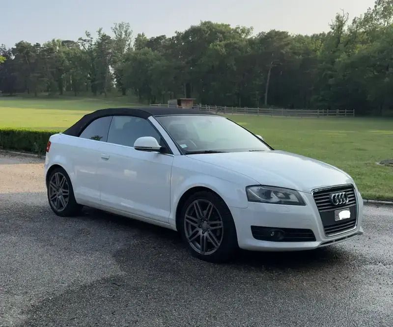 Blanc Utilisé 2008 Audi A3 Cabriolet Attraction Cabriolet | 16 000 € - Image 1/4