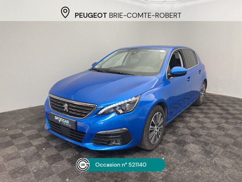 Bleu Utilisé 2021 Peugeot 308 Allure Berline | 12 480 € (Super prix) - Image 1/4