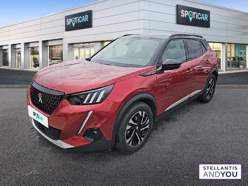 Rouge Utilisé 2020 Peugeot 2008 GT-line SUV | 15 590 € (Prix assez cher) - Image 1/3