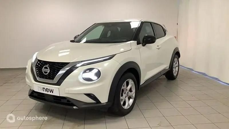 Blanc Utilisé 2020 Nissan Juke Tekna SUV | 15 799 € (Prix juste) - Image 1/4