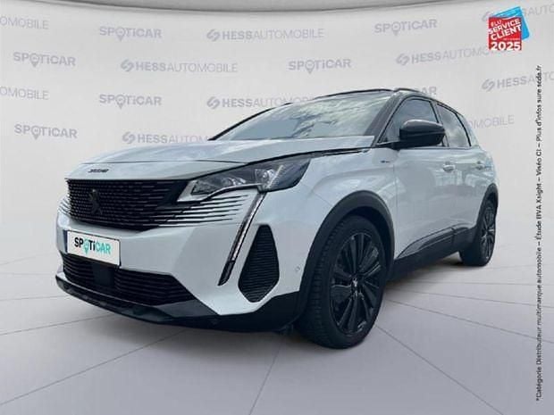 Blanc Utilisé 2021 Peugeot 3008 GT | 22 999 € (Prix juste) - Image 1/4
