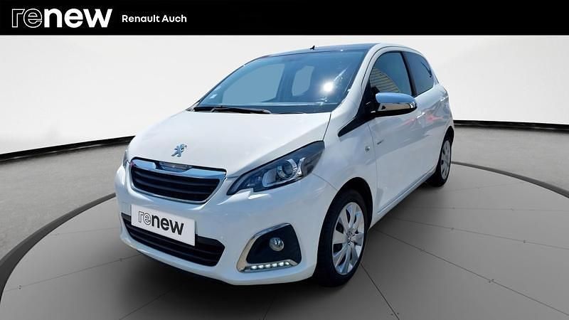 Blanc Utilisé 2019 Peugeot 108 Style Citadine | 8 990 € (Prix juste) - Image 1/4