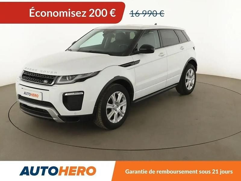 Blanc Utilisé 2016 Land Rover Range Rover evoque SE Dynamic SUV | 16 790 € (Prix juste) - Image 1/2