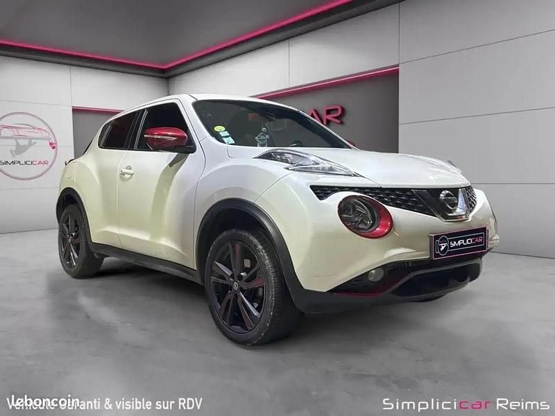 Blanc Utilisé 2017 Nissan Juke Tekna SUV | 10 980 € (Prix juste) - Image 1/4
