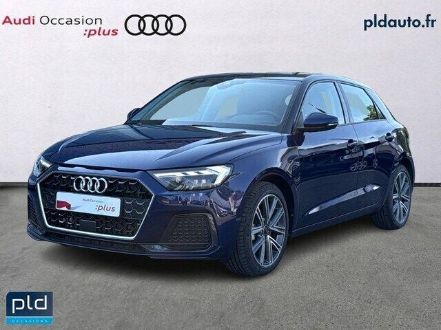 Bleu navarre métallisé noir mythe métallisé Utilisé 2025 Audi A1 Sportback Design Citadine | 27 490 € (Prix assez cher) - Image 1/4