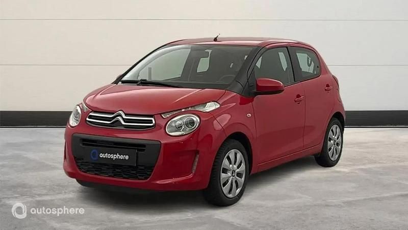 Rouge Utilisé 2021 Citroën C1 Feel Citadine | 9 999 € (Prix juste) - Image 1/4