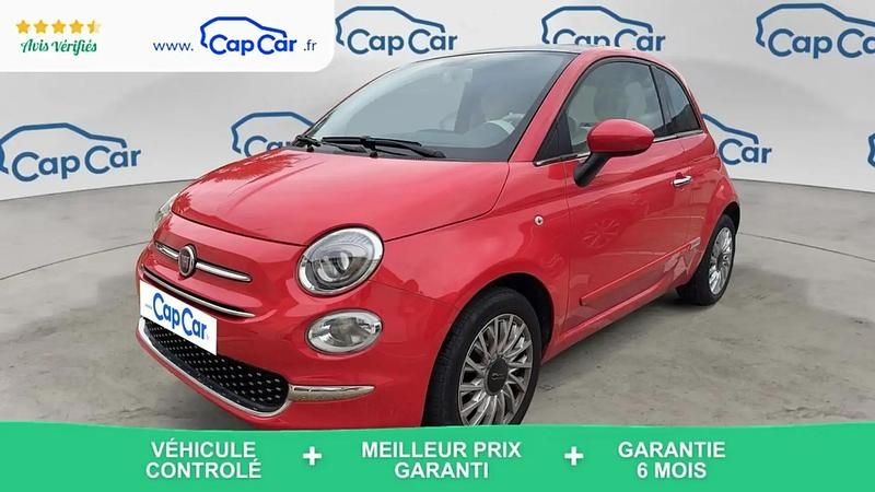Orange Occasion 2020 Fiat 500 Lounge Citadine | 10 490 € (Prix juste) - Image 1/4