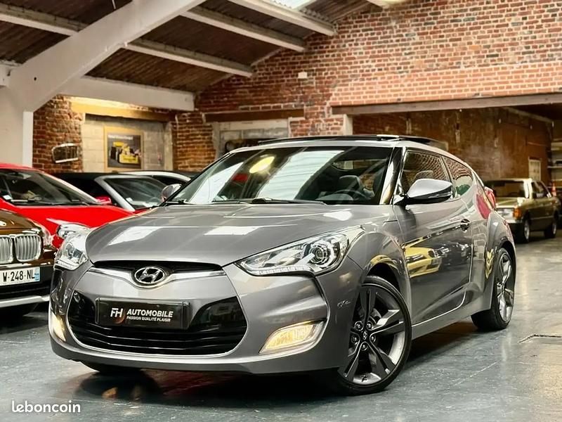 Gris Utilisé 2012 Hyundai Veloster Premium Coupé | 9 980 € - Image 1/4