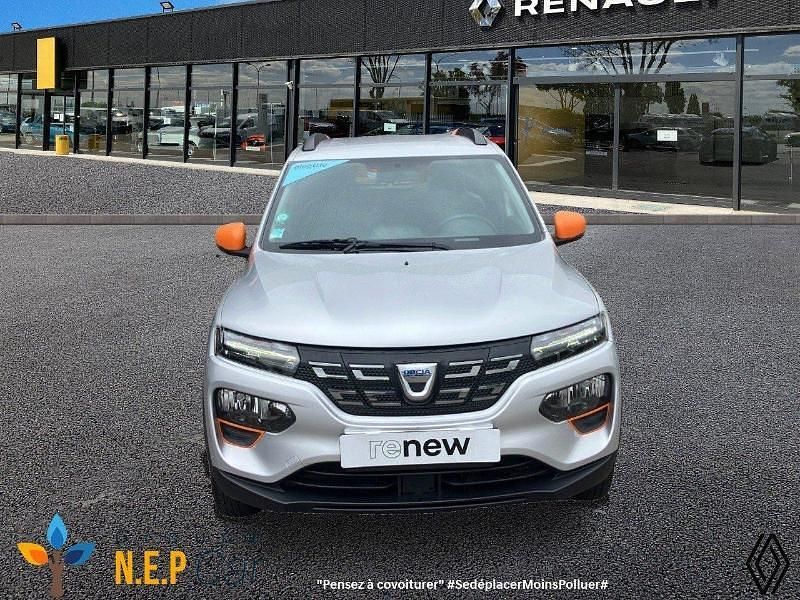 Gris Utilisé 2021 Dacia Spring Comfort Plus Citadine | 8 290 € - Image 1/4