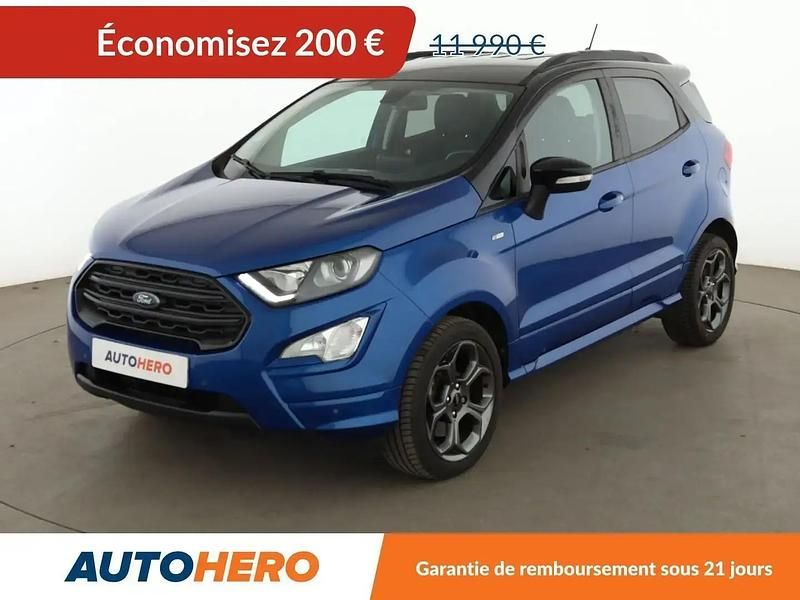 Bleu Utilisé 2019 Ford Ecosport ST-Line SUV | 11 790 € (Prix juste) - Image 1/2