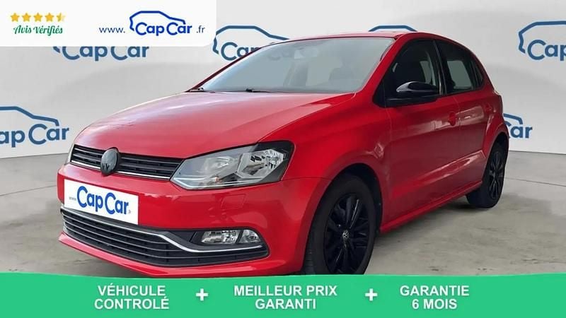 Rouge Occasion 2017 VW Polo Citadine | 10 990 € (Prix juste) - Image 1/4